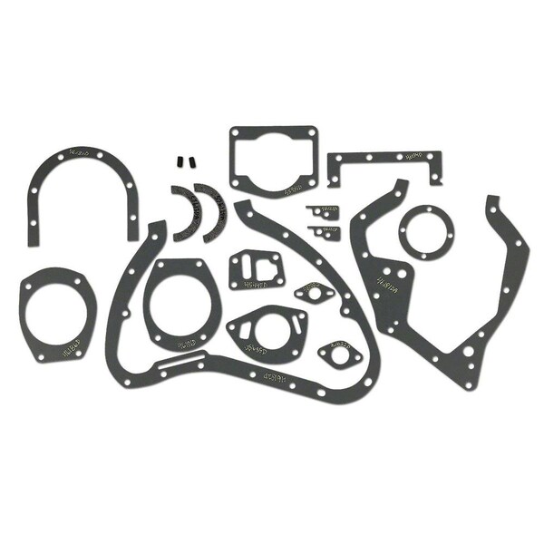 Aftermarket IHS2641 Rear Crankshaft Seal Kit Fits International M, MV, OS6, T6, 400, 450 Plus IHS2641-STR - main